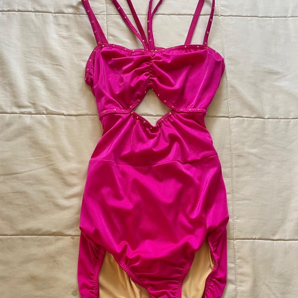 Hot Pink Jazz Dance Costume